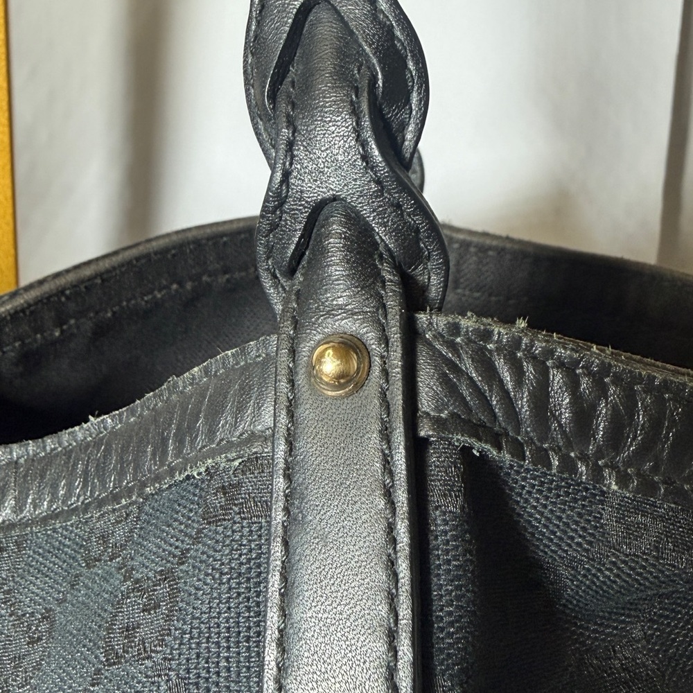 Gucci GG Canvas Craft Tote - Picture 9 of 11